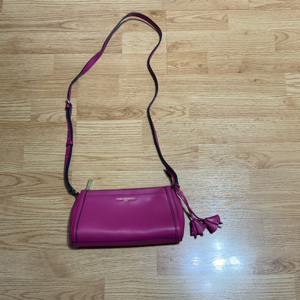 Karl Lagerfeld Pink Crossbody Bag